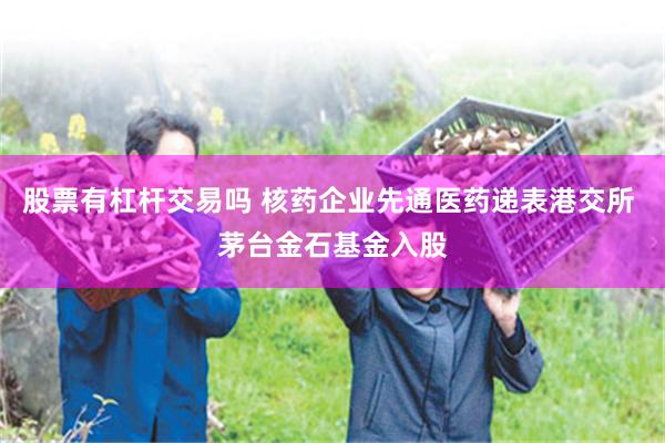 股票有杠杆交易吗 核药企业先通医药递表港交所 茅台金石基金入股